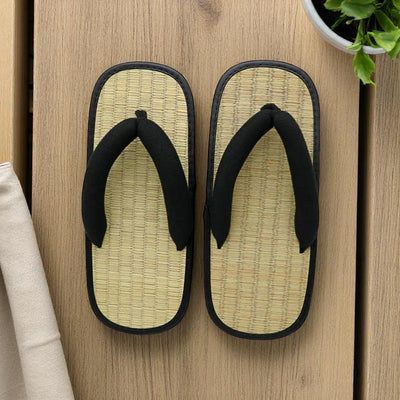 tongs paille