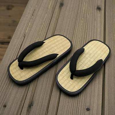 tongs paille